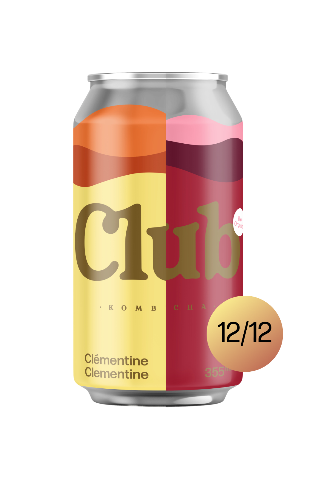 Half Clementine Half Raspberry